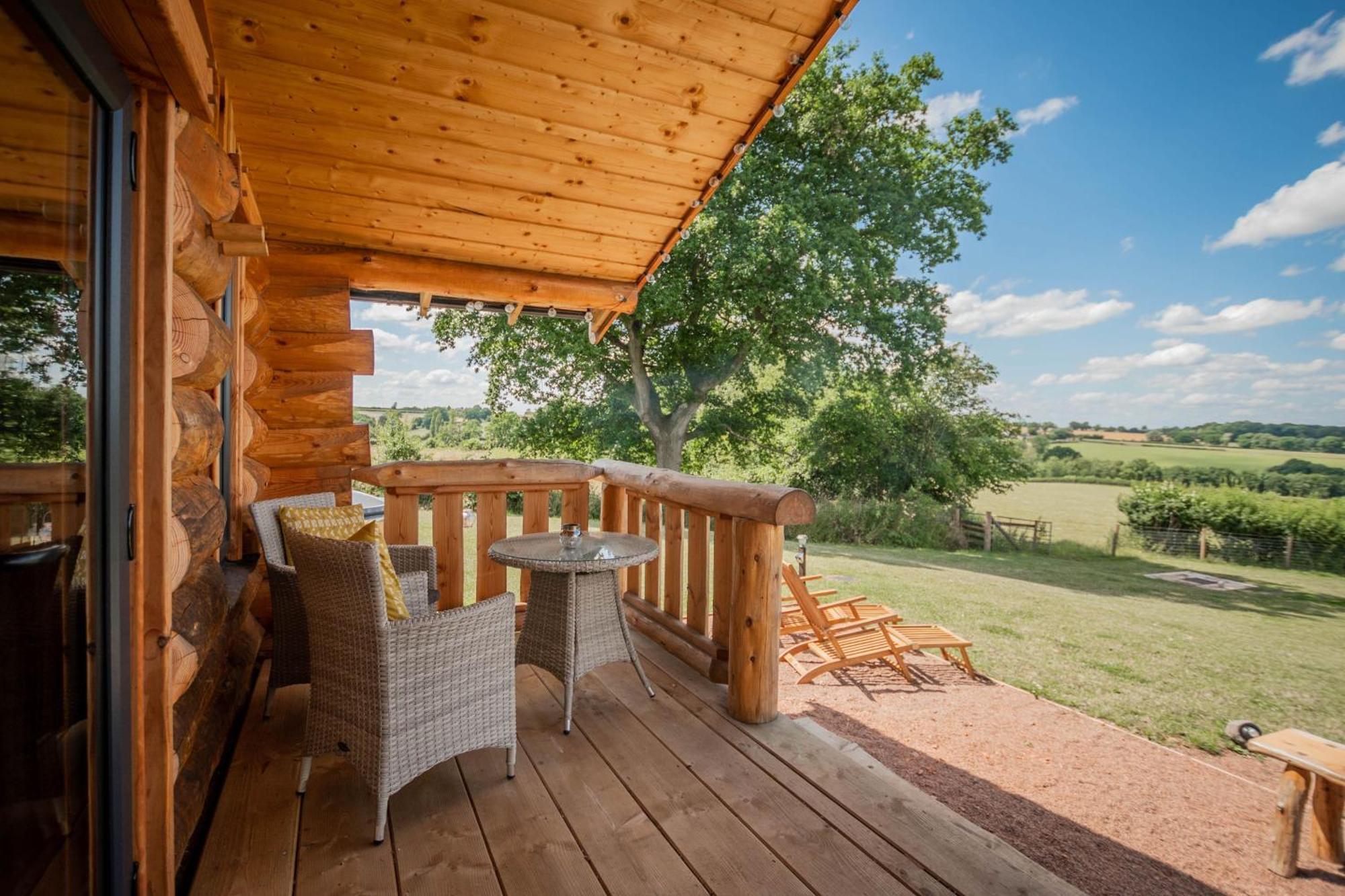 Rowan - Tedstone Log Cabins Бромярд Экстерьер фото