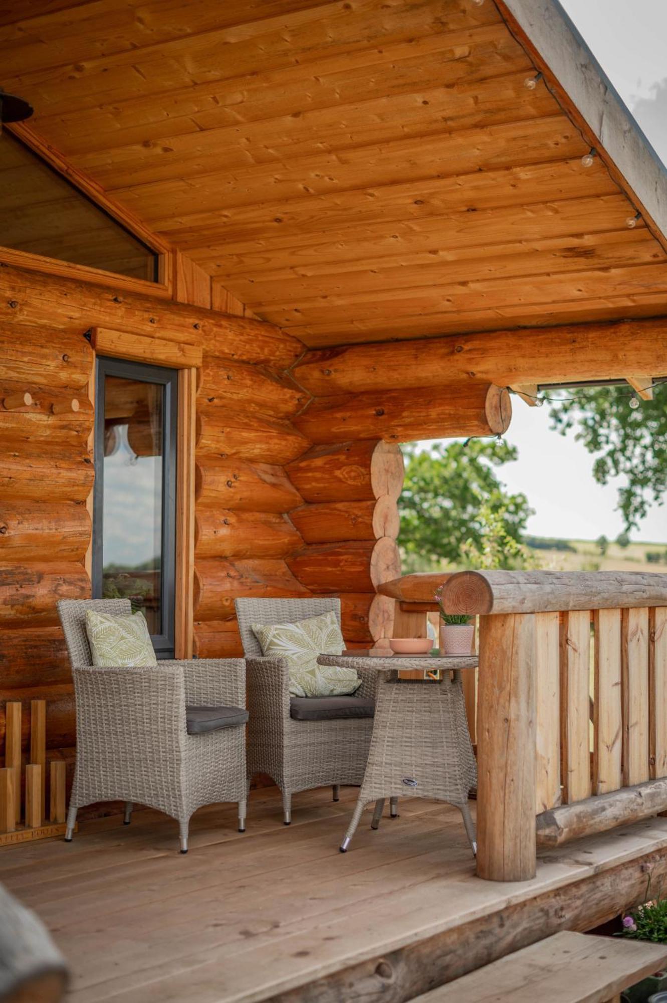 Rowan - Tedstone Log Cabins Бромярд Экстерьер фото